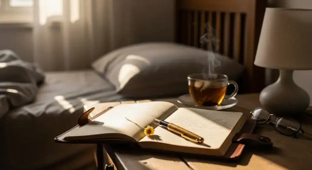 Journaling prompts routine for busy mornings