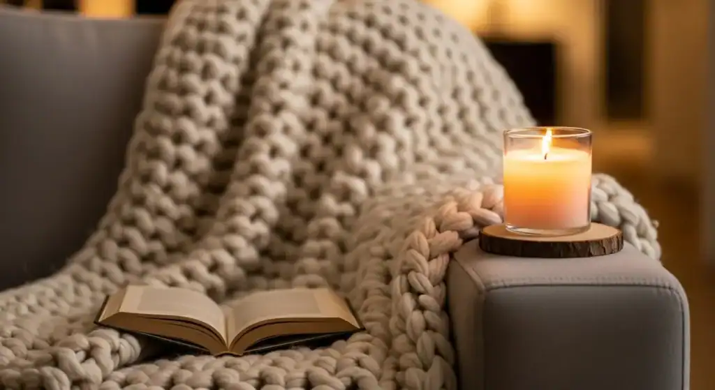Calming home with sensory layers