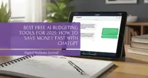 Best Free AI Budgeting Tools for 2025: How to Save Money Fast with ChatGPT