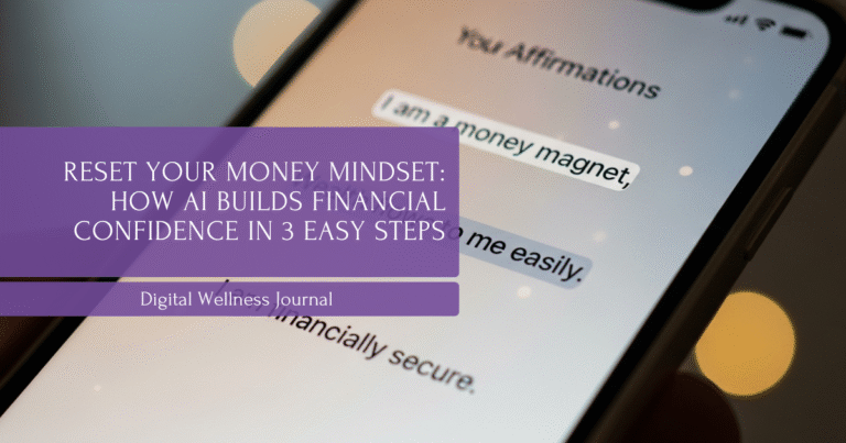 Reset Your Money Mindset: How AI Builds Financial Confidence in 3 Easy Steps