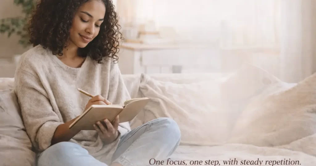 morning reflections and intentional living
