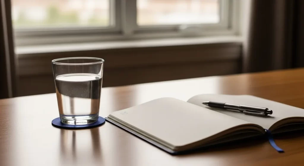 15-minute reset to reduce mental load exhaustion through refueling and cognitive offloading